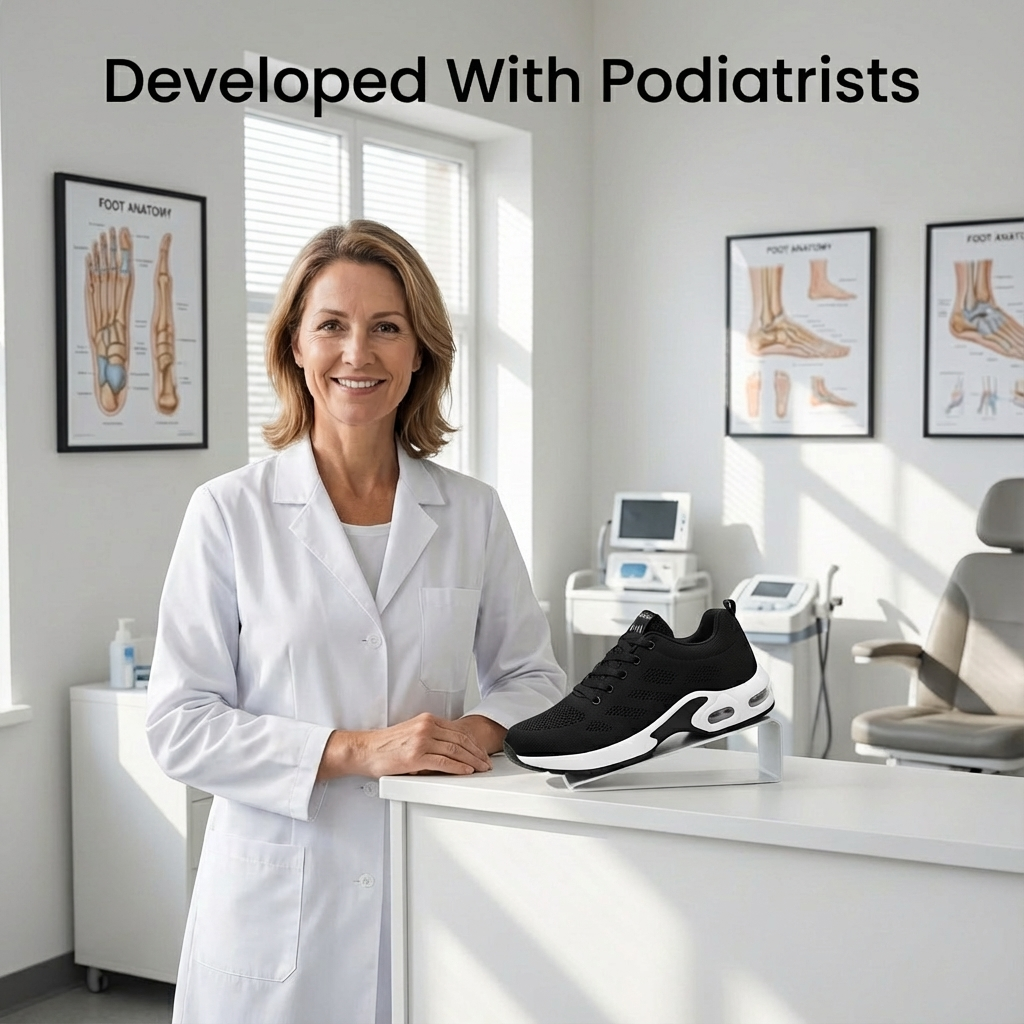 Orthora Pro – 12-timmars arbetsskor för lindring av häl- och plantarfasciit (Unisex)