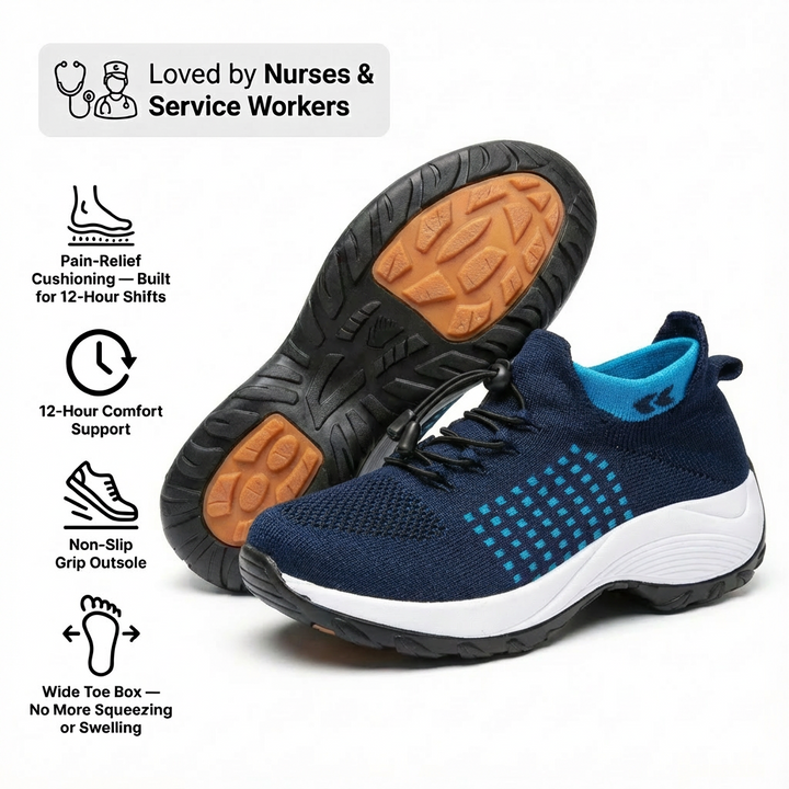ShiftPro – 12-Timmars Komfortskor för Häl- &amp; Plantar Fasciit Lindring (BOGO)